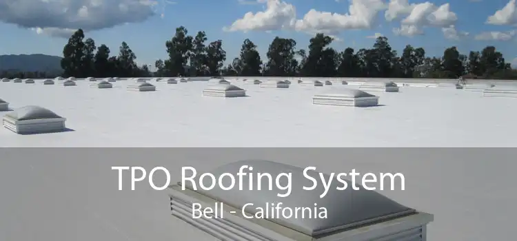 TPO Roofing System Bell - California